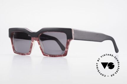 Alain Mikli 318 / 423 XL 80er Designer Sonnenbrille, extravagant; jedoch elegant & mondän (typisch Mikli), Passend für Damen
