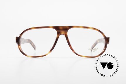 Davidoff 100 90er Herren Vintage Brille, ein 90er Jahre Original in zeitloser Schildpatt-Optik, Passend für Herren