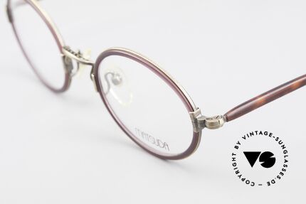 Matsuda 2834 Rund Ovale 90er Luxus Brille, komplette vintage Fassung mit sehr viel Liebe zum Detail, Passend für Herren und Damen