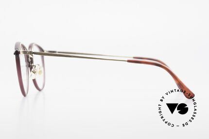 Matsuda 2836 Panto Stil 90er Luxus Brille, komplette vintage Fassung mit sehr viel Liebe zum Detail, Passend für Herren und Damen