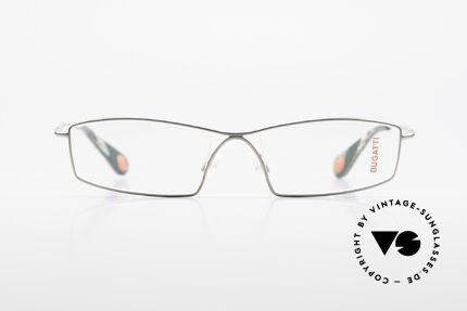 Bugatti 201 Odotype Vintage Designer Herrenbrille, Kleinserie markant männlicher Brillendesigns, Passend für Herren
