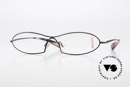 Bugatti 343 Odotype Vintage Designer Brille Herren Details