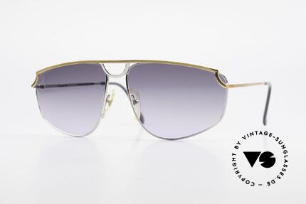 Casanova DSC9 Aviator Style Sonnenbrille, seltene 80er CASANOVA Sonnenbrille im Aviator-Stil, Passend für Herren und Damen