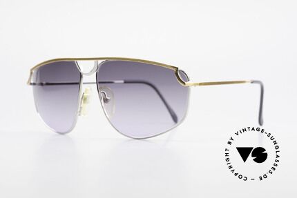 Casanova DSC9 Aviator Style Sonnenbrille, rare Sonnengläser in grau-violett-Verlauf, Hingucker!, Passend für Herren und Damen