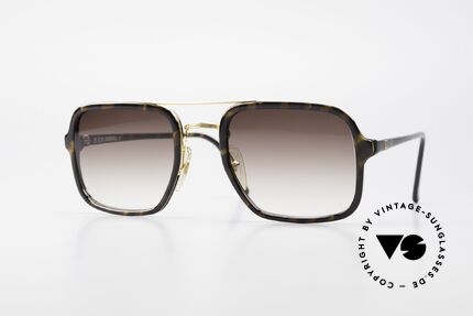 Dunhill 6059 Rare 80er Herren Sonnenbrille, sehr markante Dunhill vintage Sonnenbrille von 1986, Passend für Herren