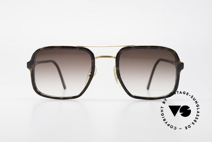 Dunhill 6059 Rare 80er Herren Sonnenbrille, enorm hochwertiges Optyl Gestell; zudem VERGOLDET, Passend für Herren