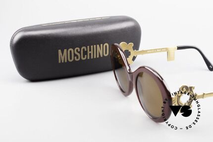 Moschino M254 Schüssel Sonnenbrille Antik, Größe: medium, Passend für Damen