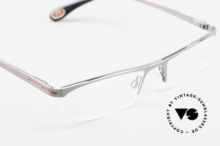 Bugatti 495 Ruthenium Nylor Brille Luxus, Nylor-Rahmen ist als (Sonnen)Brille verglasbar, Passend für Herren