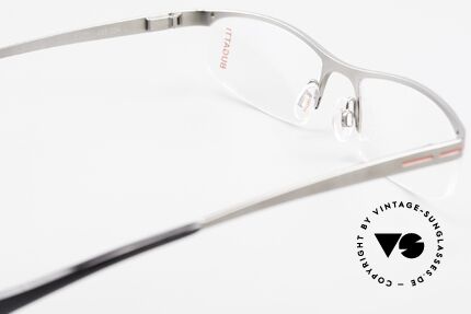 Bugatti 495 Ruthenium Nylor Brille Luxus, Größe: large, Passend für Herren
