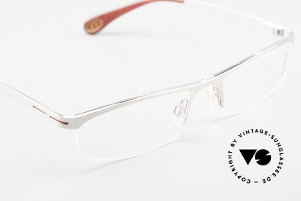 Bugatti 495 Luxus Palladium Brille Nylor, Nylor-Rahmen ist als (Sonnen)Brille verglasbar, Passend für Herren
