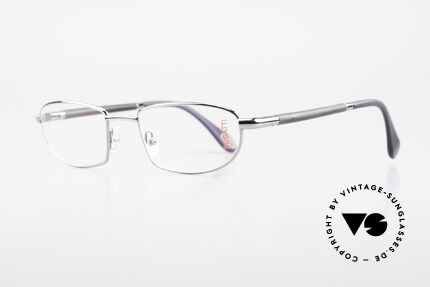 Bugatti 537 Echthorn Brille Ruthenium, Bügel sind aus echtem dunklen Horn (Naturmaterial), Passend für Herren