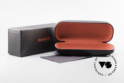 Bugatti 537 Echthorn Brille Palladium, Größe: medium, Passend für Herren
