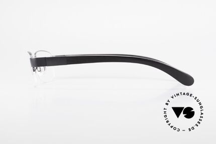 Bugatti 529 Ebenholz Titanium Brille XL, LIMITED EDITION: gab's damals nur als Kleinstserie, Passend für Herren