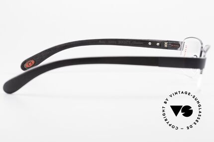 Bugatti 529 Ebenholz Titanium Brille XL, Größe: large, Passend für Herren