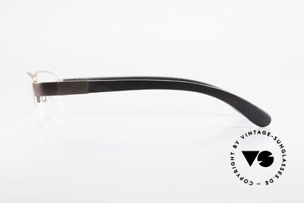 Bugatti 529 XL Ebenholz Titanium Brille, LIMITED EDITION: gab's damals nur als Kleinstserie, Passend für Herren