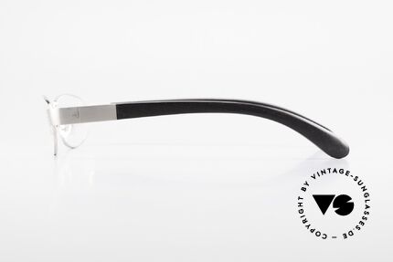 Bugatti 530 Ebenholz Titanium Palladium, flexible Federscharniere für eine optimale Passform, Passend für Herren