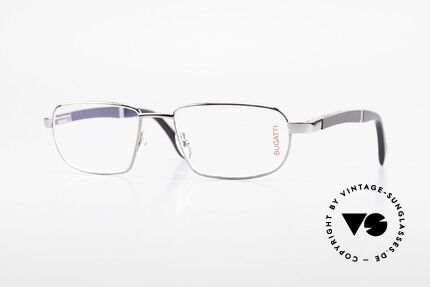 Bugatti 549 Ebenholz Ruthenium Fassung, BUGATTI LUXUS-Brille 549 in unglaublicher Qualität, Passend für Herren