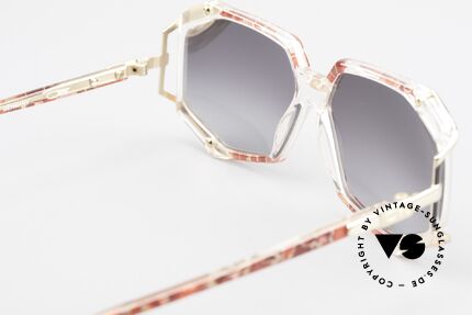Cazal 355 Spektakuläre Sonnenbrille 90er, Rahmenbreite 120mm = für sehr kleine Köpfe; SMALL, Passend für Damen