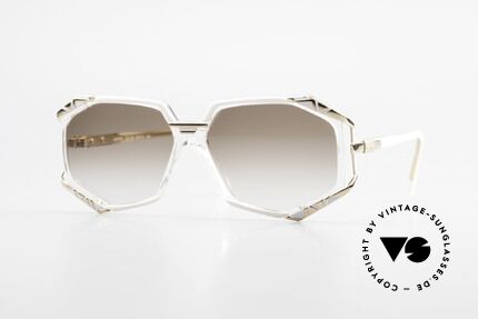 Cazal 355 Spektakuläre 90er Cazal Brille, vintage Cazal Designerbrille aus den frühen 90ern, Passend für Damen