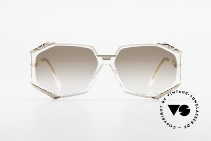 Cazal 355 Spektakuläre 90er Cazal Brille, markante Rahmengestaltung mit grandiosen Farben, Passend für Damen