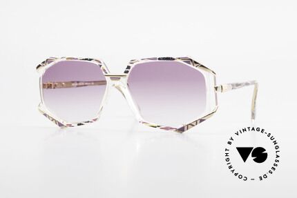 Cazal 355 Aussergewöhnliche 90er Cazal, vintage Cazal Designerbrille aus den frühen 90ern, Passend für Damen