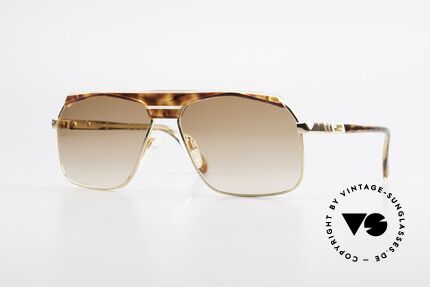 Cazal 730 West Germany Sonnenbrille, klassische vintage Sonnenbrille der 1980er Jahre, Passend für Herren