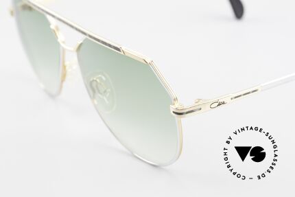 Cazal 733 Goldplattierte Sonnenbrille, ungetragen (wie alle unsere 80er Cazal SonnenBrillen), Passend für Herren