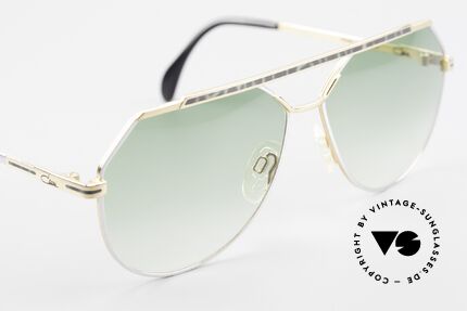 Cazal 733 Goldplattierte Sonnenbrille, KEINE Retrobrille, sondern ein "W.GERMANY" Original, Passend für Herren