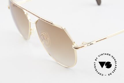 Cazal 733 Alte 80er Piloten Sonnenbrille, ungetragen (wie alle unsere 80er Cazal Sonnenbrillen), Passend für Herren