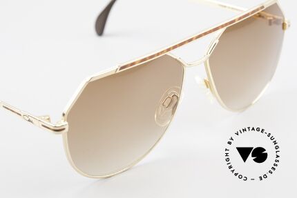 Cazal 733 Alte 80er Piloten Sonnenbrille, KEINE Retrobrille, sondern ein "W.GERMANY" Original, Passend für Herren