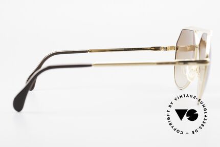 Cazal 733 Alte 80er Piloten Sonnenbrille, Größe: large, Passend für Herren