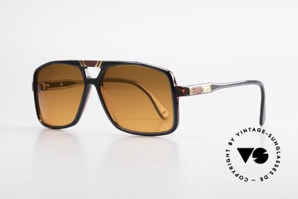 Cazal 637 Echt 80er Hip Hop Sonnenbrille, fester Bestandteil der amerik. HipHop-Szene, Passend für Herren