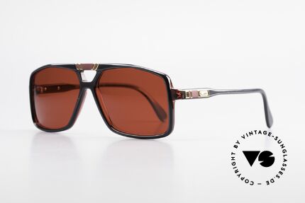 Cazal 637 80er Cazal Sonnenbrille 3D Rot, fester Bestandteil der amerik. Hip-Hop-Szene, Passend für Herren