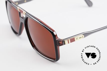 Cazal 637 80er Cazal Sonnenbrille 3D Rot, Gr. 58/13, ungetragen (wie alle unsere Cazals), Passend für Herren