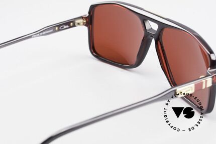 Cazal 637 80er Cazal Sonnenbrille 3D Rot, die schrillen Gläser in 3D rot sind austauschbar, Passend für Herren