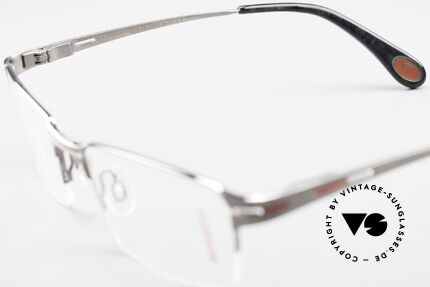 Bugatti 456 Nylor Titan Brille Ruthenium, KEIN RETRO; ein circa 15 Jahre altes ORIGINAL!, Passend für Herren