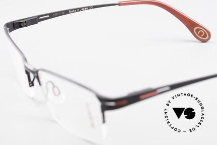 Bugatti 456 Titanium Brille Nylor Faden, Größe: large, Passend für Herren