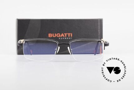 Bugatti 547 Walnussholz Luxus-Brille L, Größe: large, Passend für Herren