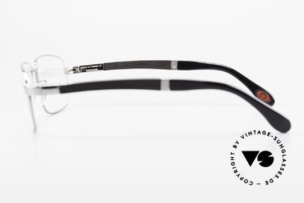 Bugatti 548 Ebenholz Ruthenium Brille L, absolutes Spitzen-Produkt in Design & Verarbeitung, Passend für Herren