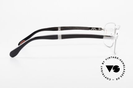 Bugatti 548 Ebenholz Ruthenium Brille L, ungetragenes Luxus-Modell; eine Rarität für Kenner, Passend für Herren