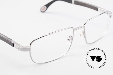 Bugatti 548 Ebenholz Ruthenium Brille L, Größe: large, Passend für Herren