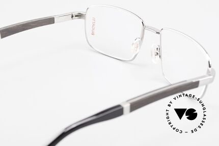 Bugatti 548 Ebenholz Ruthenium Brille L, Größe: large, Passend für Herren