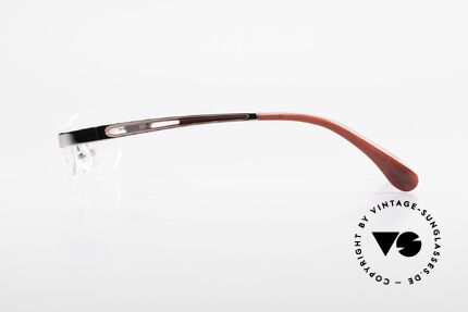 Bugatti 516 Randlosbrille Herrenfassung, Spitzen-Qualität (Metall ist Ruthenium plattiert), Passend für Herren