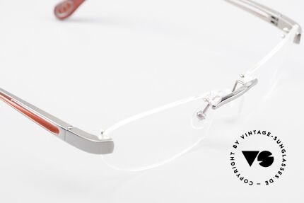 Bugatti 516 Randlosbrille Herrenfassung, KEIN RETRO; ein kostbares ORIGINAL in Gr. 56/18, Passend für Herren