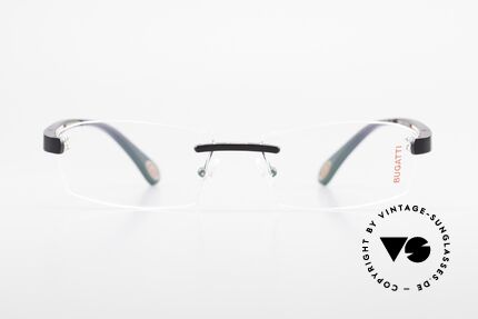 Bugatti 515 Randlose Designerbrille Men, randlose, sportliche Form ... männlich, markant, Passend für Herren