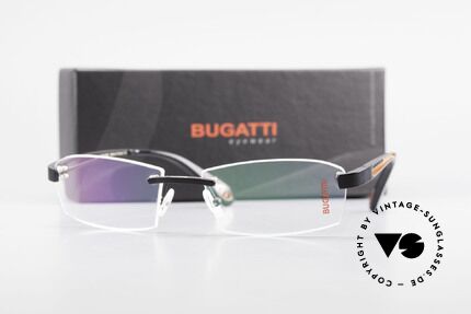 Bugatti 515 Randlose Designerbrille Men, Größe: medium, Passend für Herren