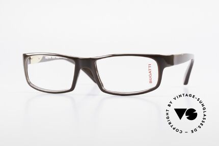 Bugatti 532 Markante Herrenbrille Luxus, markante Kunststoff Brillenfassung von Bugatti, Passend für Herren