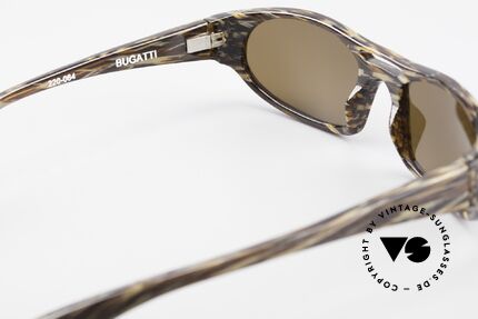 Bugatti 220 Designer Luxus Sonnenbrille, Größe: medium, Passend für Herren