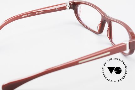 Bugatti 489 Sportliche Designer-Fassung, Modell ist als Brille oder Sonnenbrille verglasbar, Passend für Herren