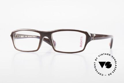 Bugatti 471 Elegante Designerbrille Herren, klassische high-tech Brillenfassung von Bugatti, Passend für Herren